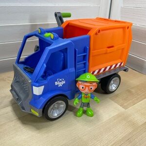 Blippi Recycling Truck Toy with Blippi figure